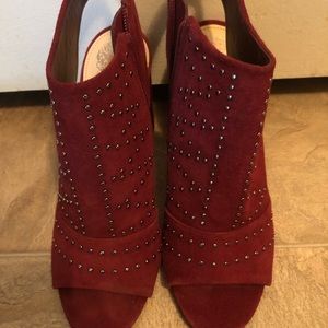 Wineglass Suede bootie